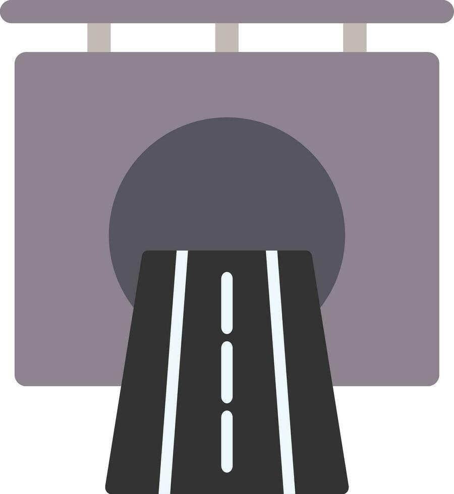 Tunnel Creative Icon Design vector