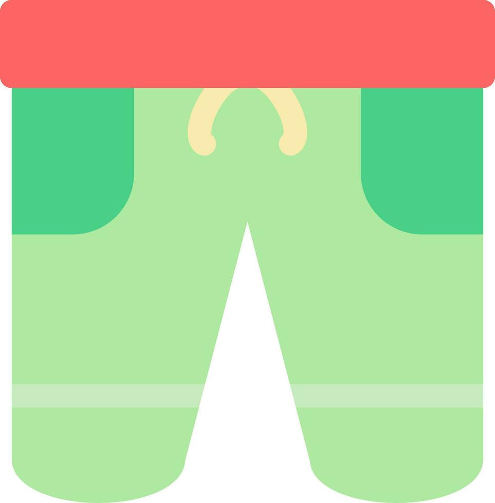 Shorts Creative Icon Design vector