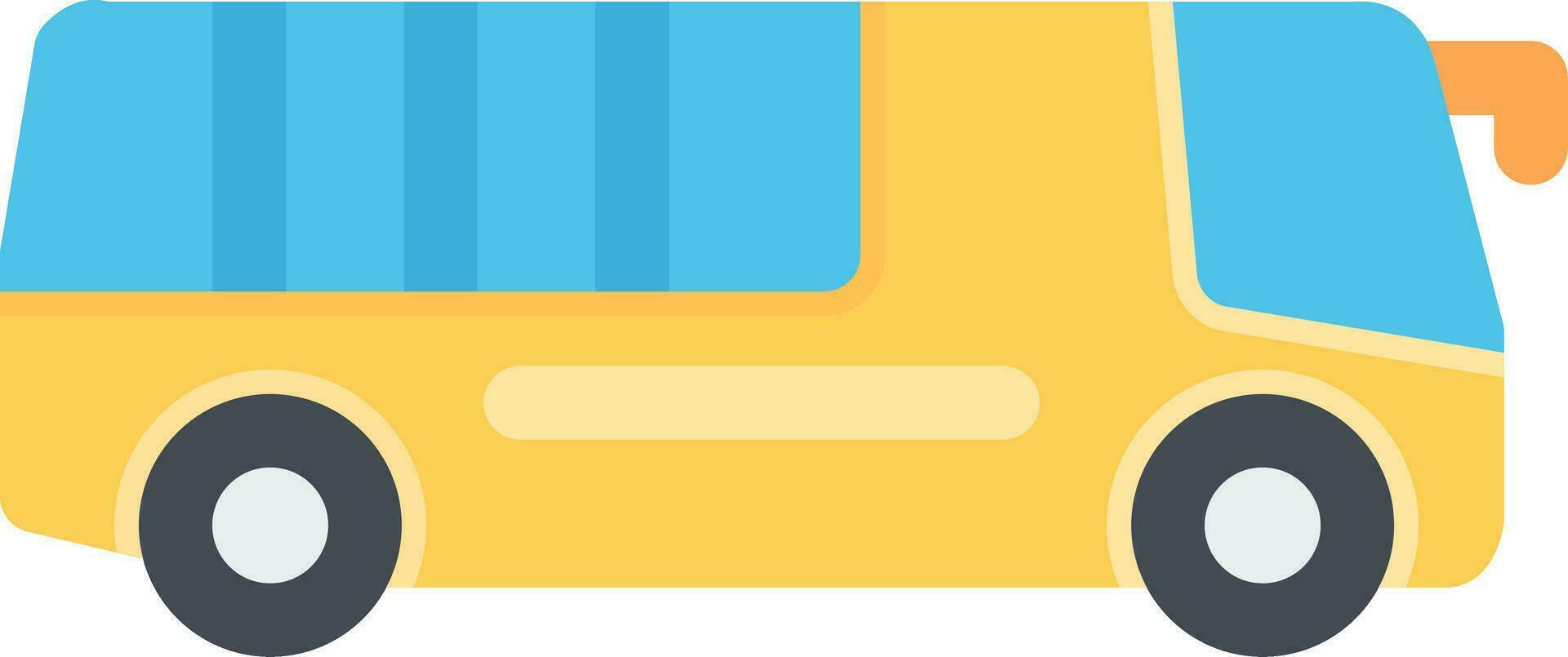 Bus Creative Icon Design vector