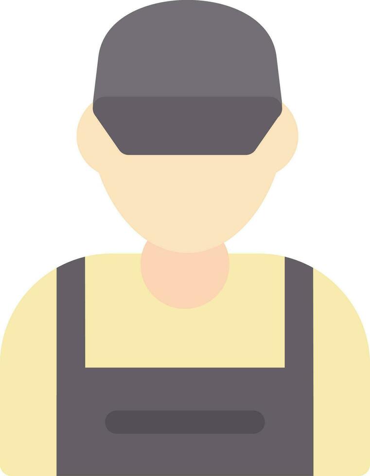 Worker Creative Icon Design vector