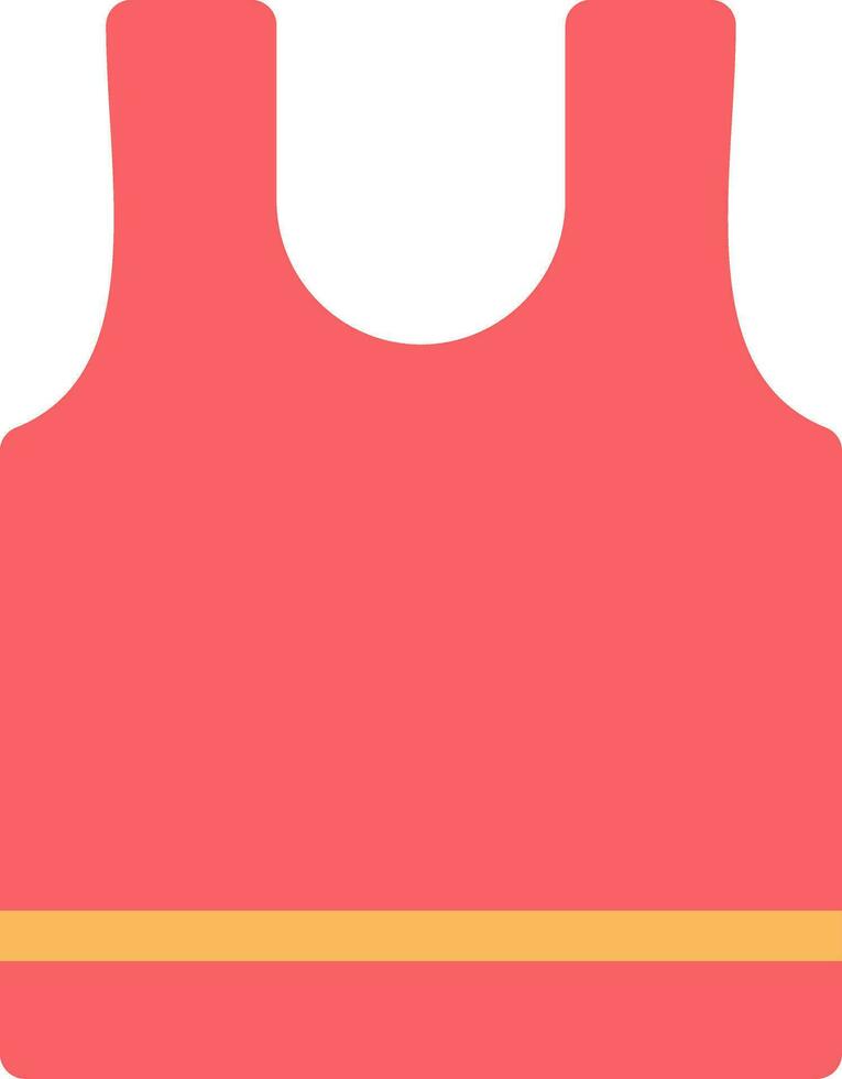 Tank Top Creative Icon Design vector