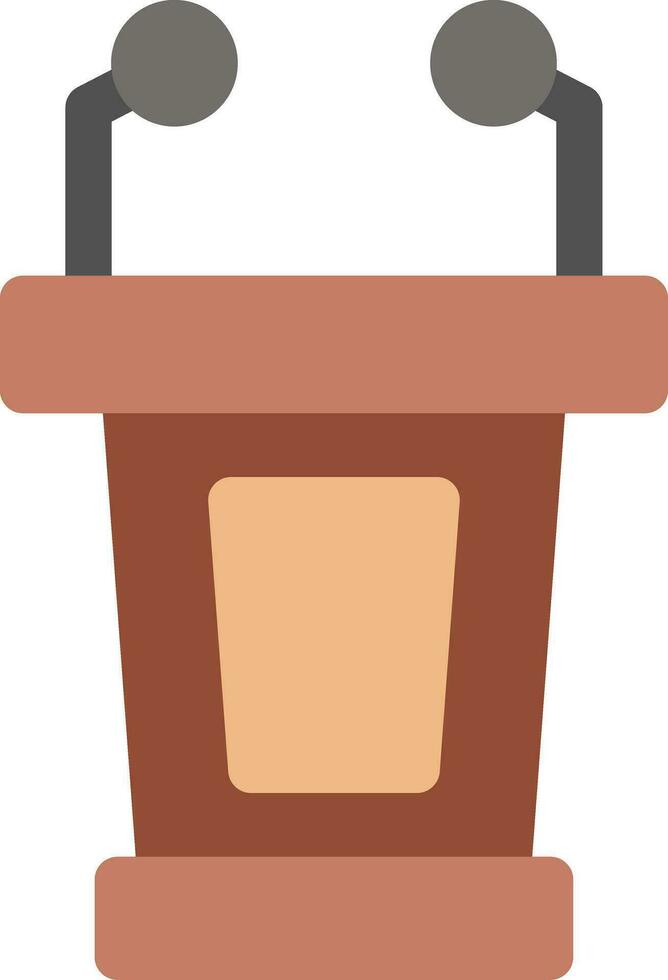 Lectern Creative Icon Design vector
