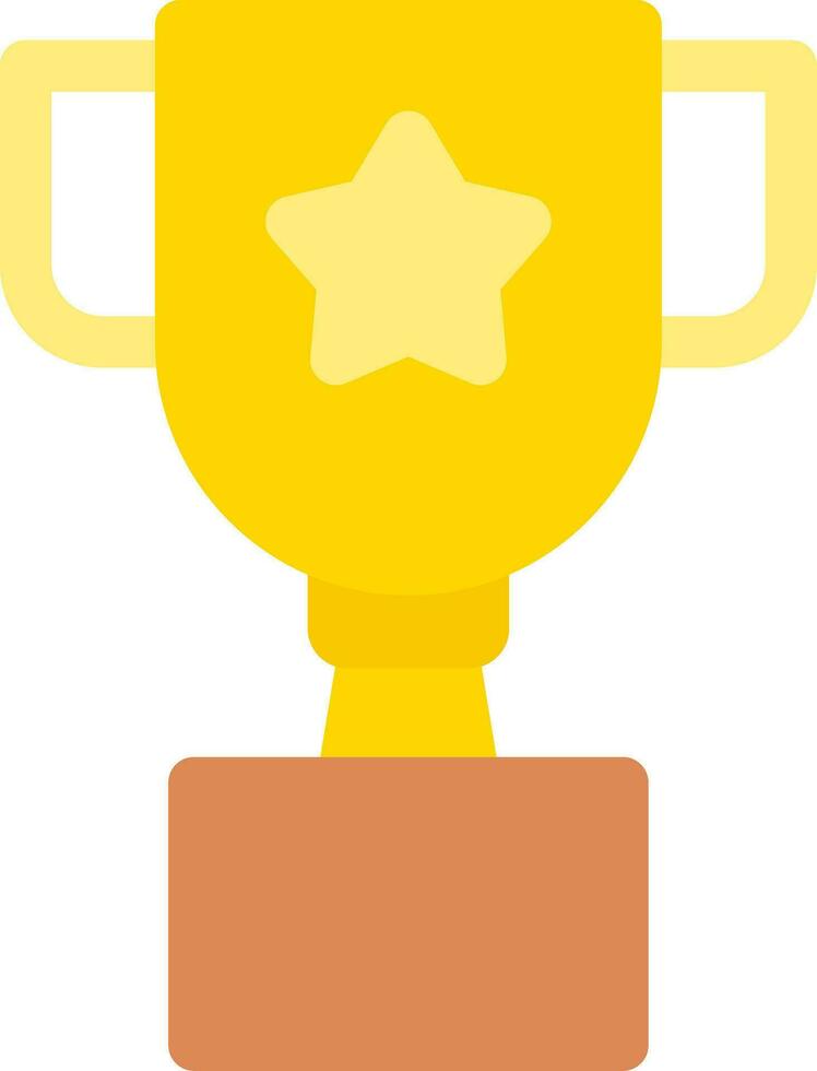 Trophy Creative Icon Design vector