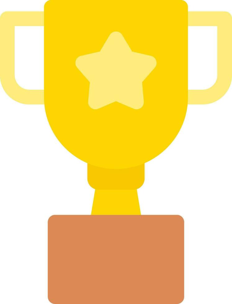 diseño de icono creativo de trofeo vector