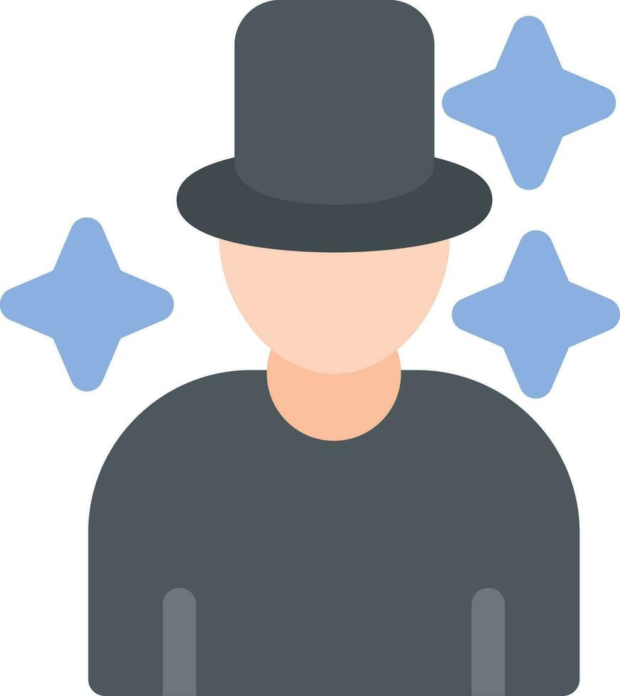 Magician Creative Icon Design vector