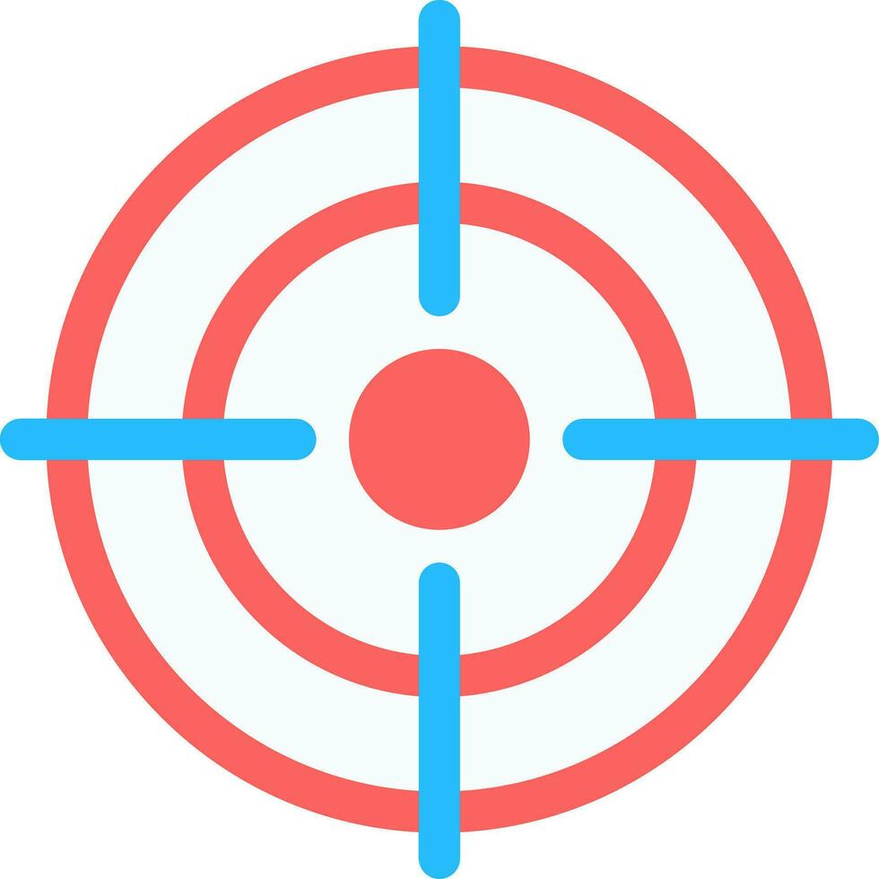 Target Creative Icon Design vector
