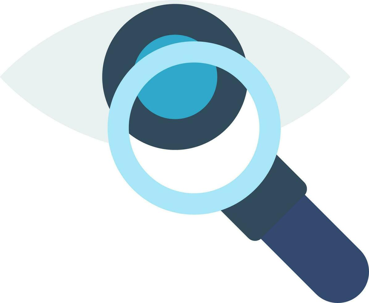 Eye Test Creative Icon Design vector