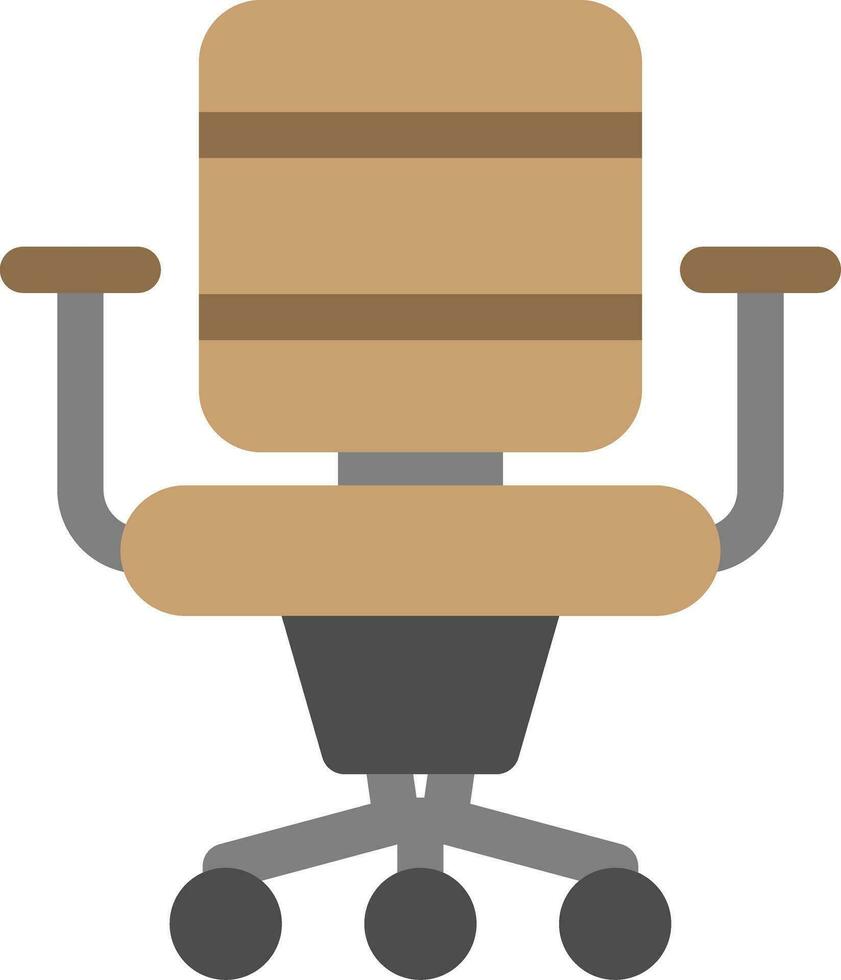 diseño de icono creativo de silla de oficina vector