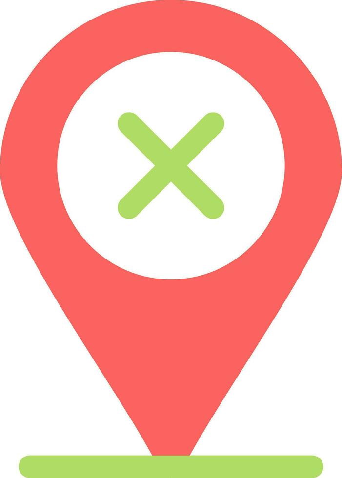 Wrong Creative Icon Design vector