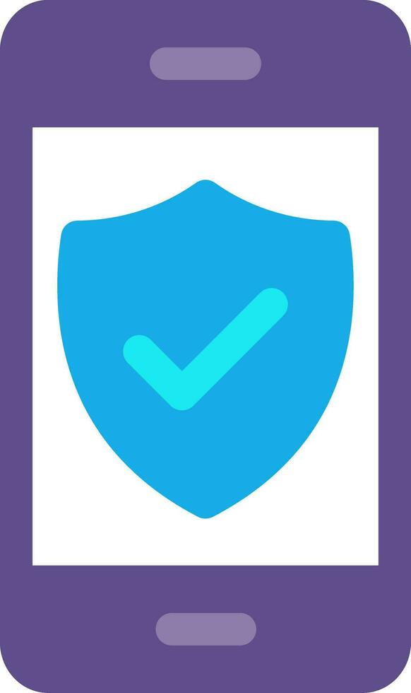 Phone Insurance Creative Icon Design vector