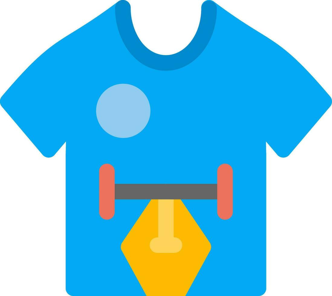 diseño de icono creativo de camiseta vector