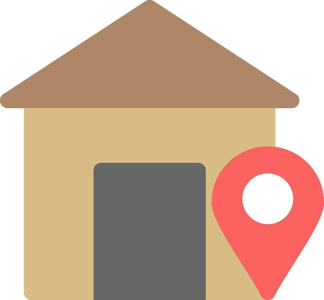 Home Location Creative Icon Design vector