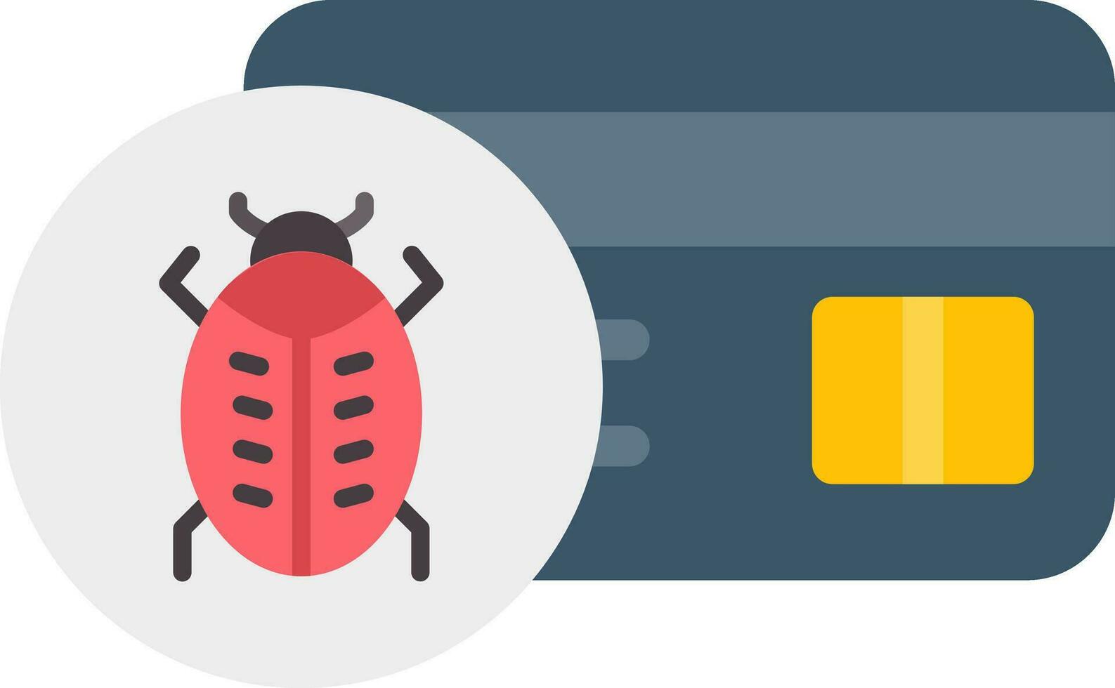 Bug Creative Icon Design vector