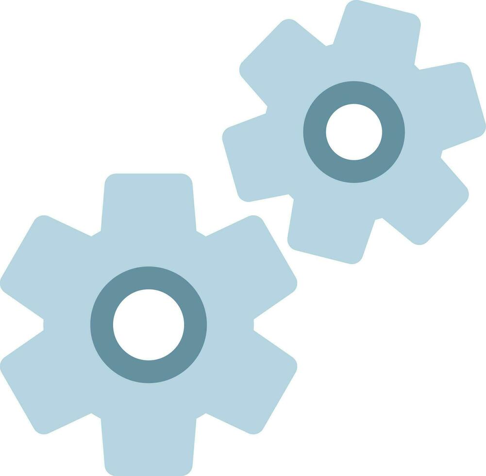 Cogwheels Creative Icon Design vector