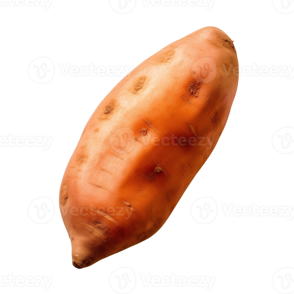 AI generated Sweet potato isolated on transparent background png