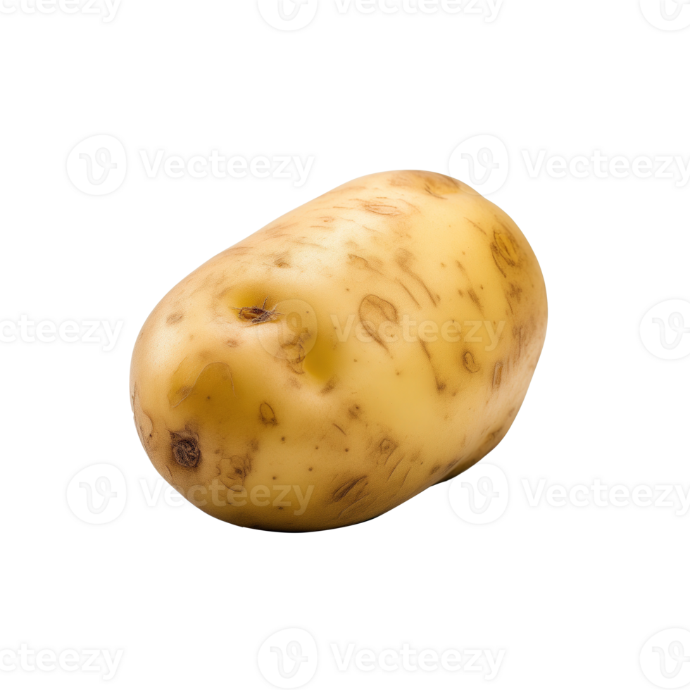 AI generated Potato isolated on transparent background png