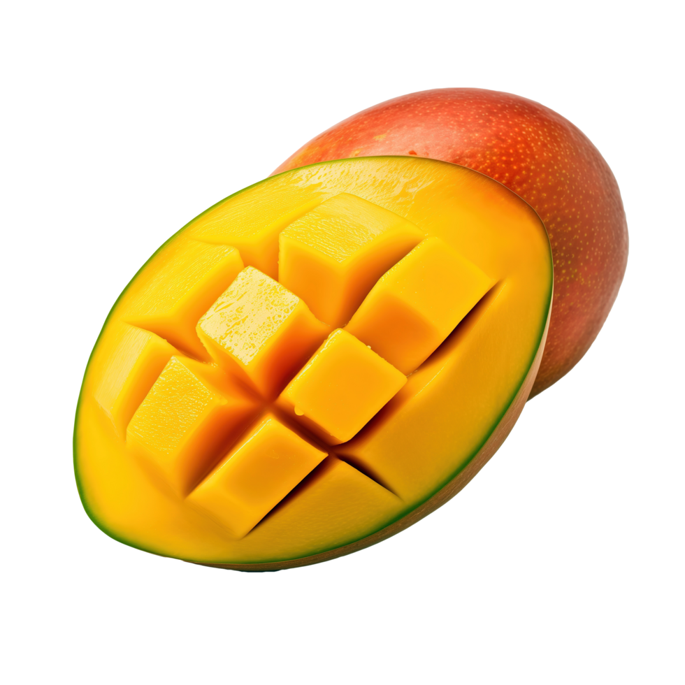 ai généré mangue fruit isolé sur transparent Contexte png