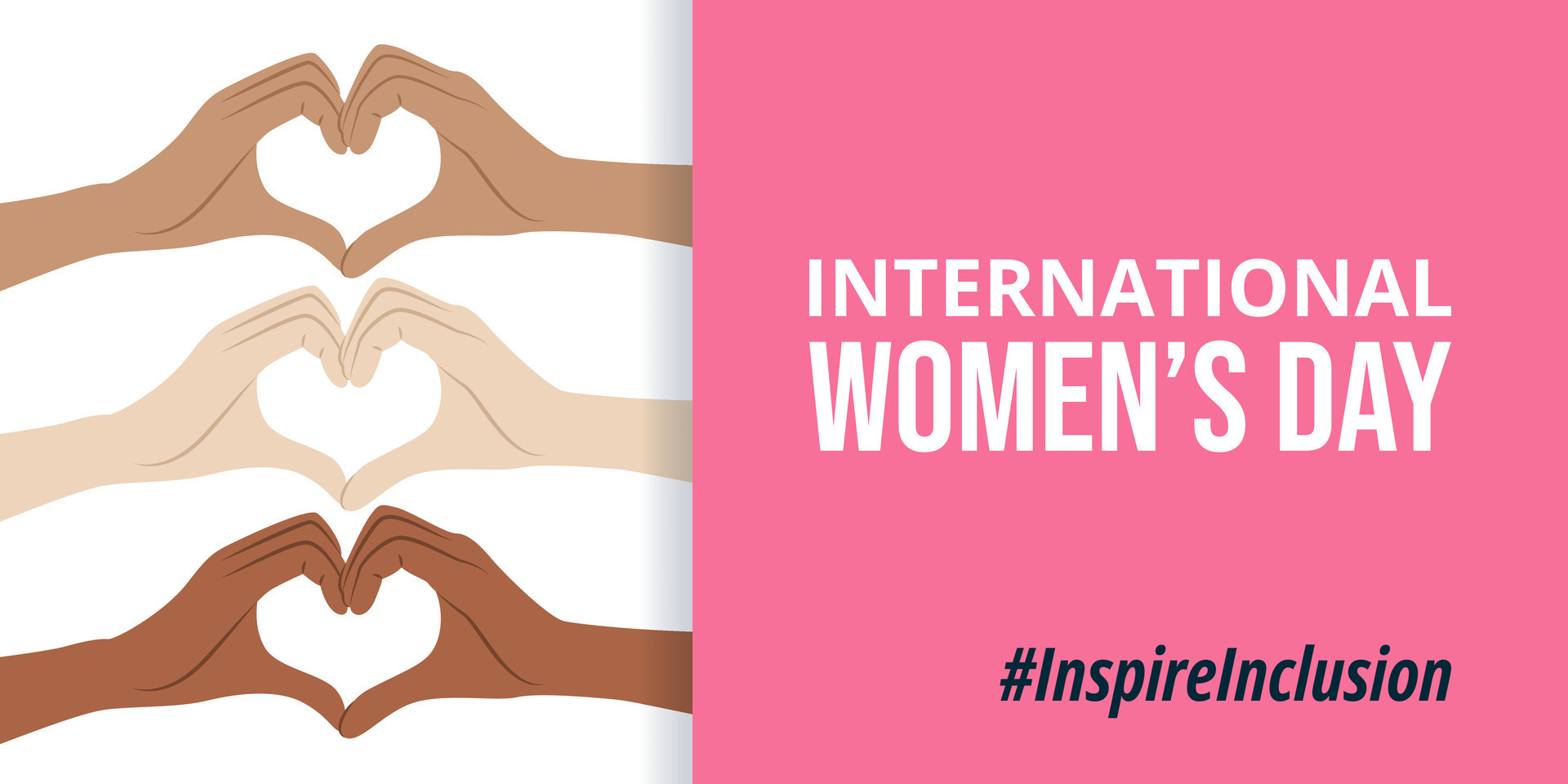 inspirar inclusión. 2024 internacional De las mujeres día horizontal