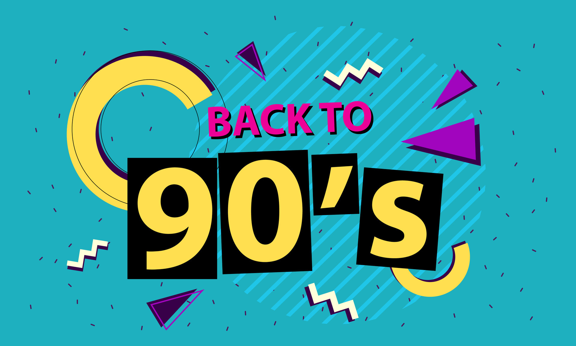 90s Retro Posters Back In The 90s 90s Style Background Banner Vector 90s-retro-posters-back-in-the-90s-90s-style-background-banner-vector