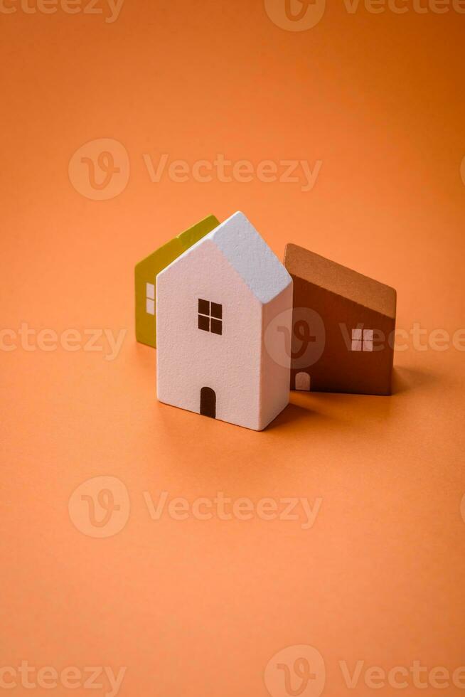 A small wooden house as an idea for investing in your own home photo