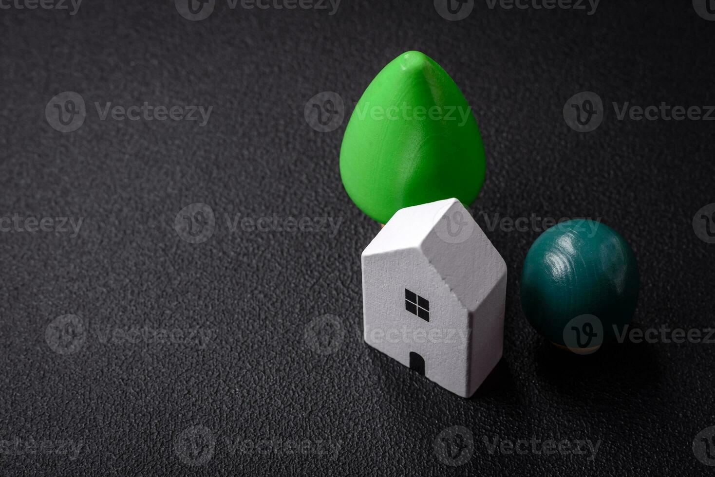 A small wooden house as an idea for investing in your own home photo