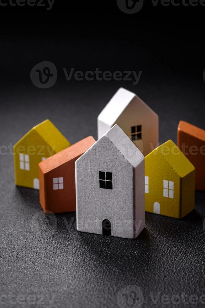 A small wooden house as an idea for investing in your own home photo
