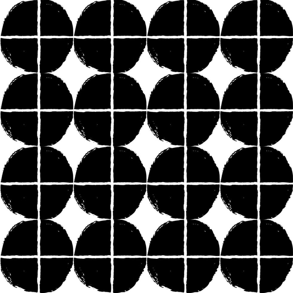 Aesthetic Contemporary printable seamless pattern with abstract line, dot, shape brush stroke in black and white colors. Boho background in minimalist style vector Illustration for wallpaper fabric