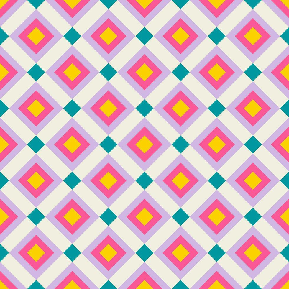 Essential geometric printable seamless pattern with abstract Minimal elegant line form stroke shapes in vibrant colors. Modern simple background in minimalist mid century style vector wall art