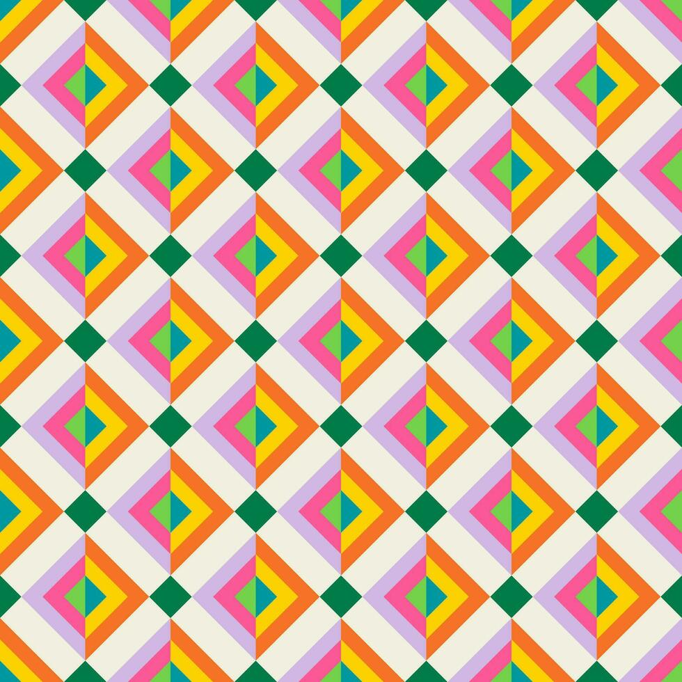 Essential geometric printable seamless pattern with abstract Minimal elegant line form stroke shapes in vibrant colors. Modern simple background in minimalist mid century style vector wall art