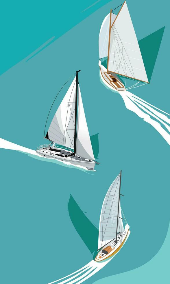 premium boat and ship illustration vector designs