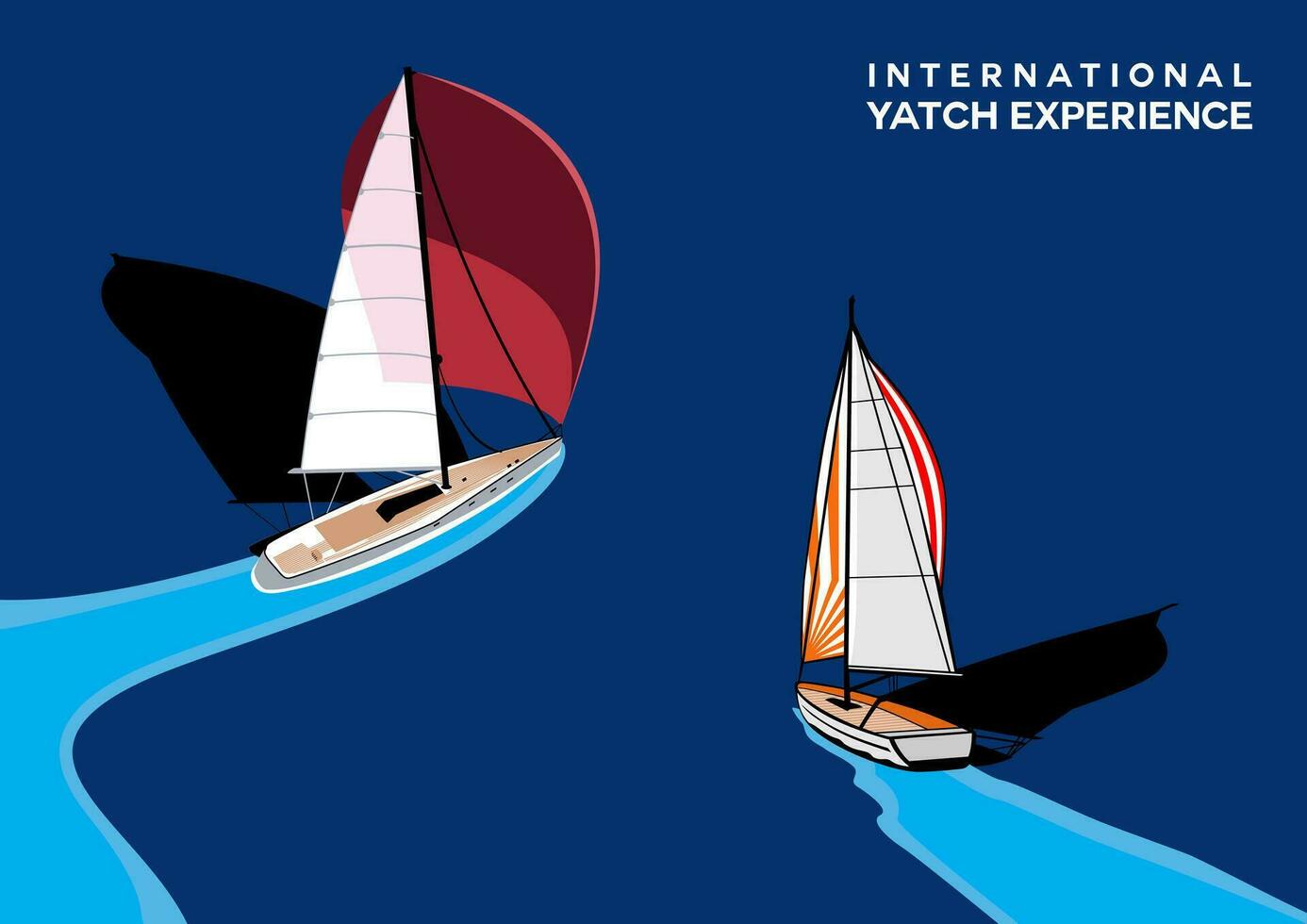 premium boat and ship illustration vector designs