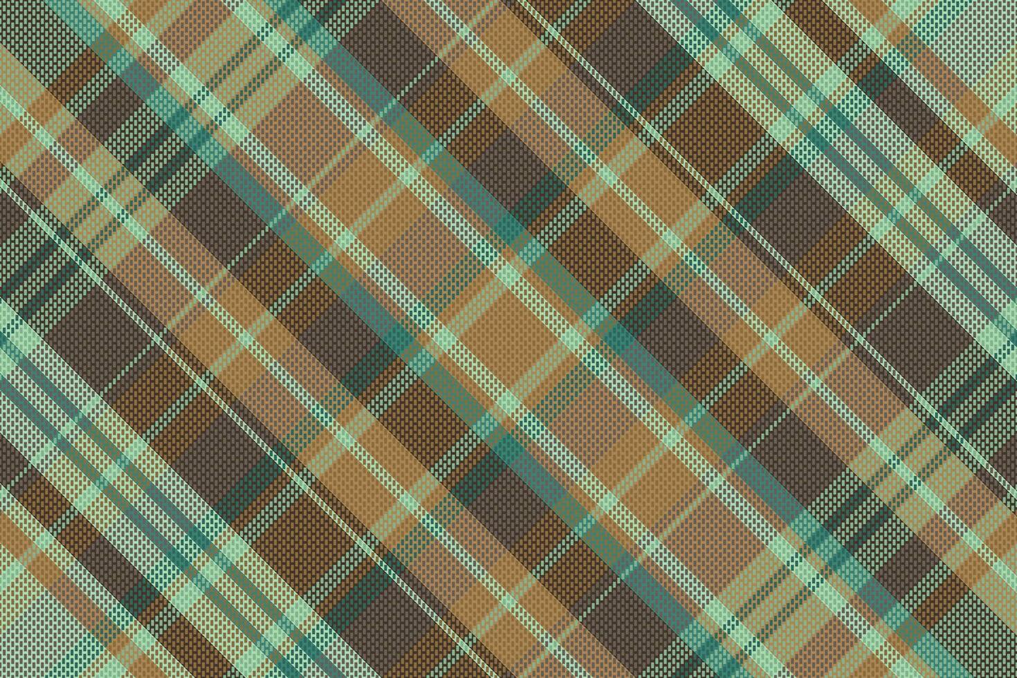 Tartan plaid pattern with texture and summer color. vector