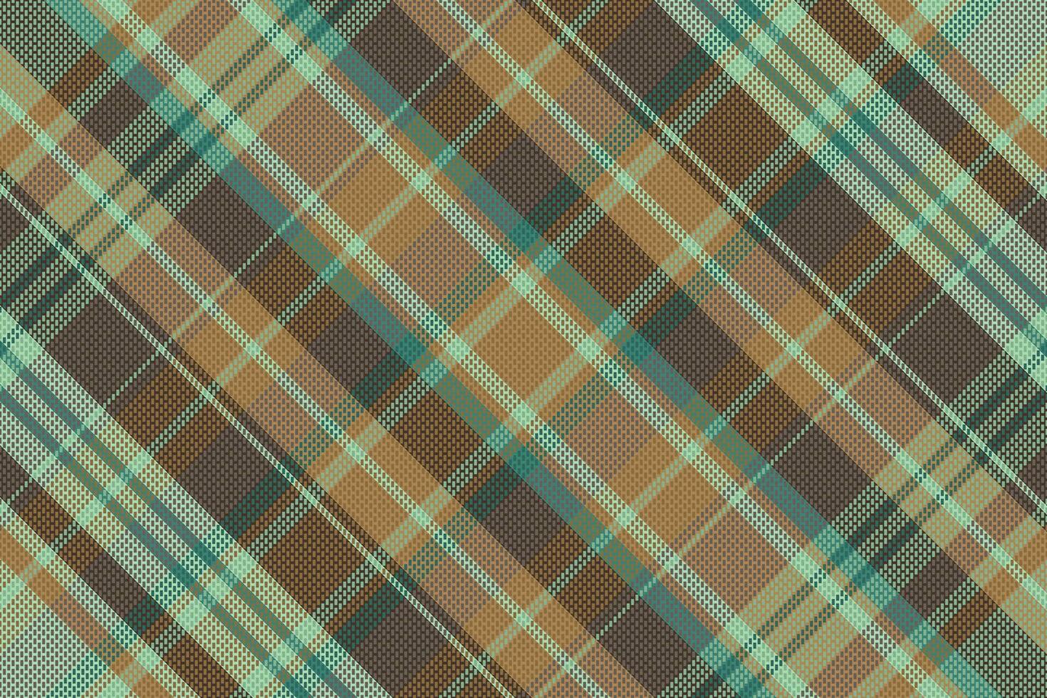 Tartan plaid pattern with texture and summer color. vector