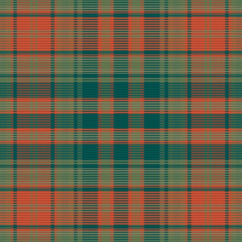 Tartan plaid pattern with texture and summer color. vector