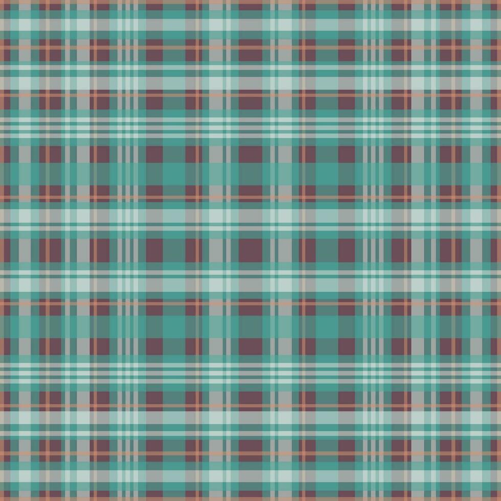Tartan plaid pattern with texture and summer color. vector