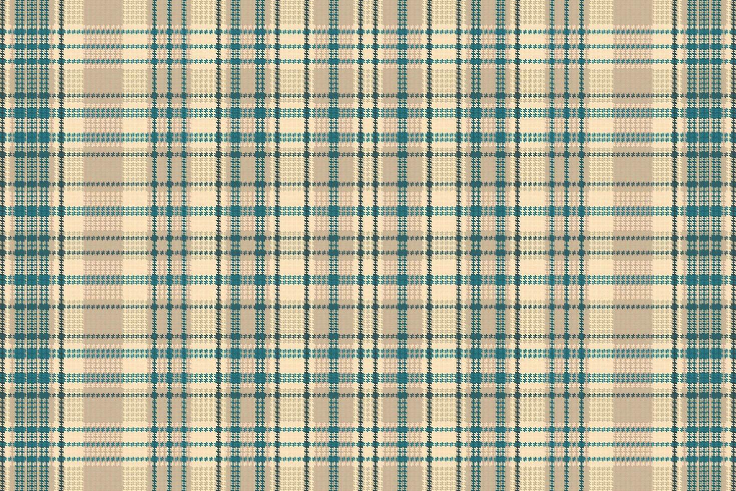 Tartan plaid pattern with texture and summer color. vector