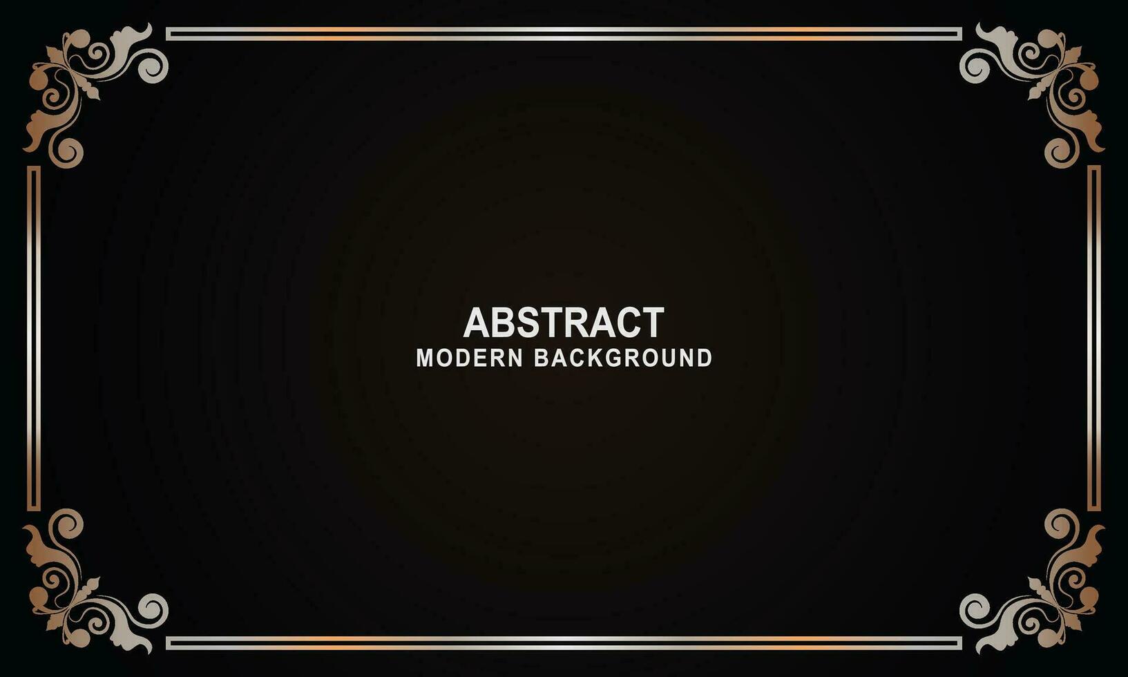 Luxury border background. Vector illustration.