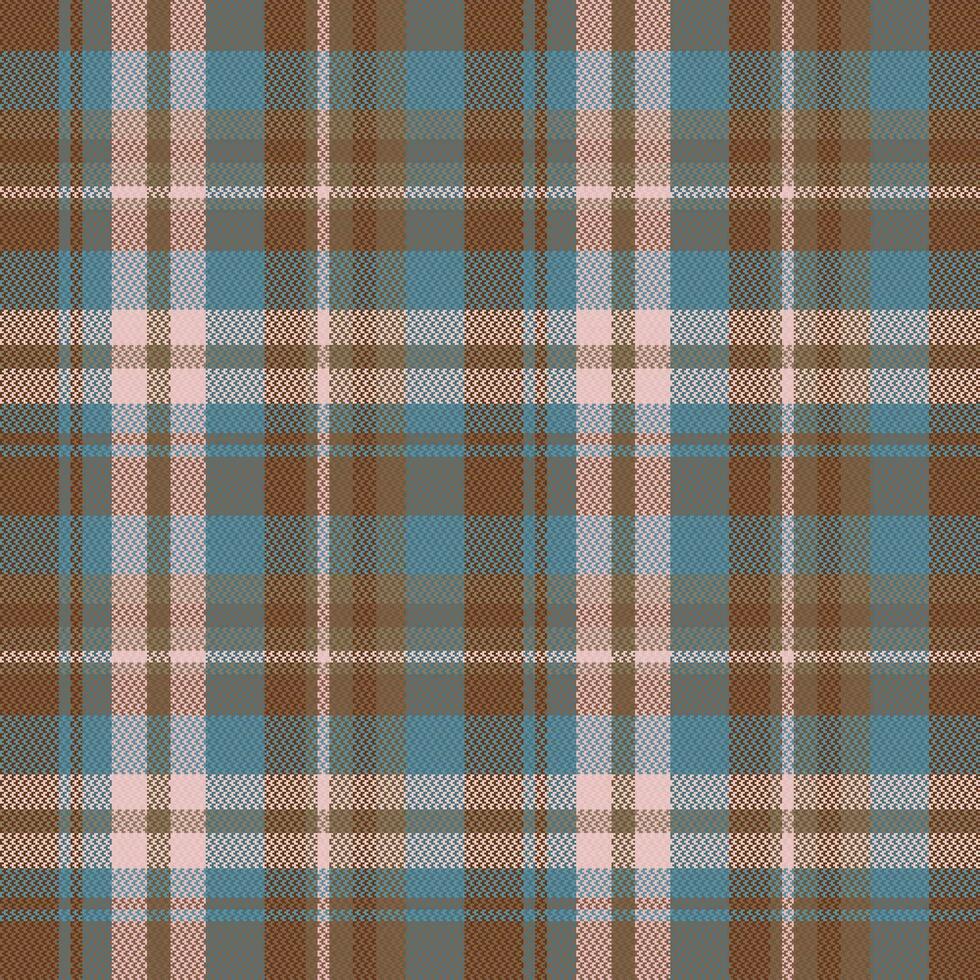 Tartan plaid pattern with texture and summer color. vector