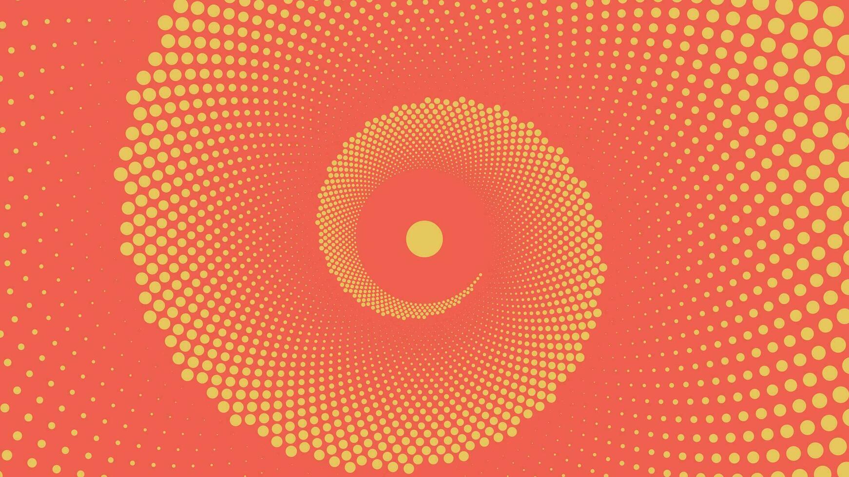 Abstract spiral retro color spinning vortex background. vector