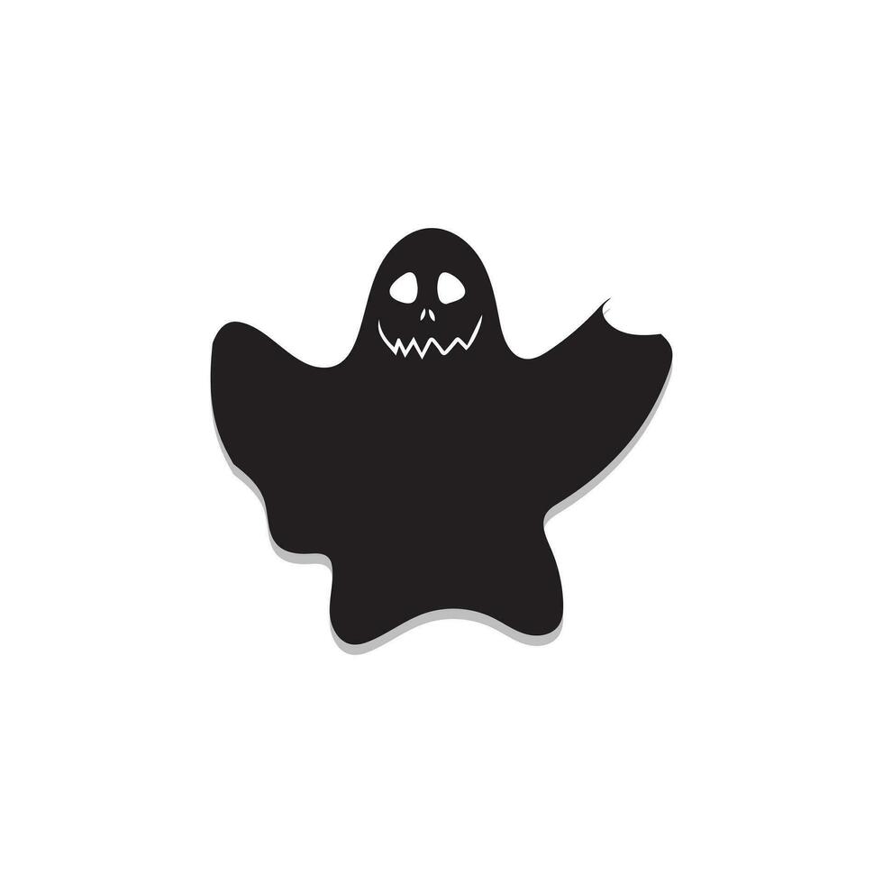 fantasma icono diseño, de miedo fantasmas diseño, Víspera de Todos los Santos caracteres iconos fantasma vector icono, emoción variación. Víspera de Todos los Santos plano vector icono para fiesta aplicaciones y sitios web