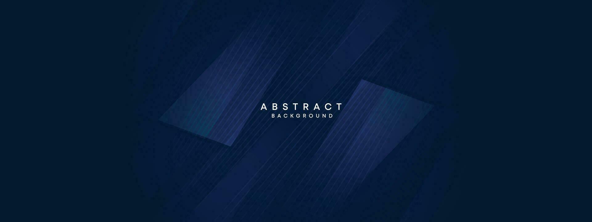 Abstract Dark Blue Waving circles lines Technology Background. Modern gradient with glowing lines shiny geometric shape and diagonal, for brochure, cover, poster, banner, website, header vector
