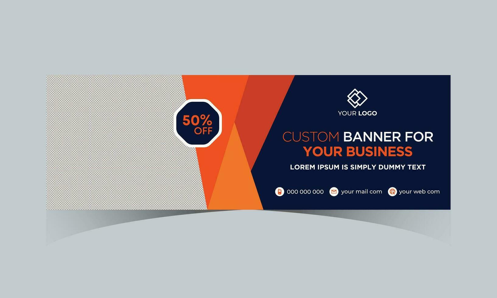 Abstract banner design web template. Gradient cover header background for website design, Social Media Cover ads banner, flyer, invitation card, annual report, backdrop, brochure, poster vector