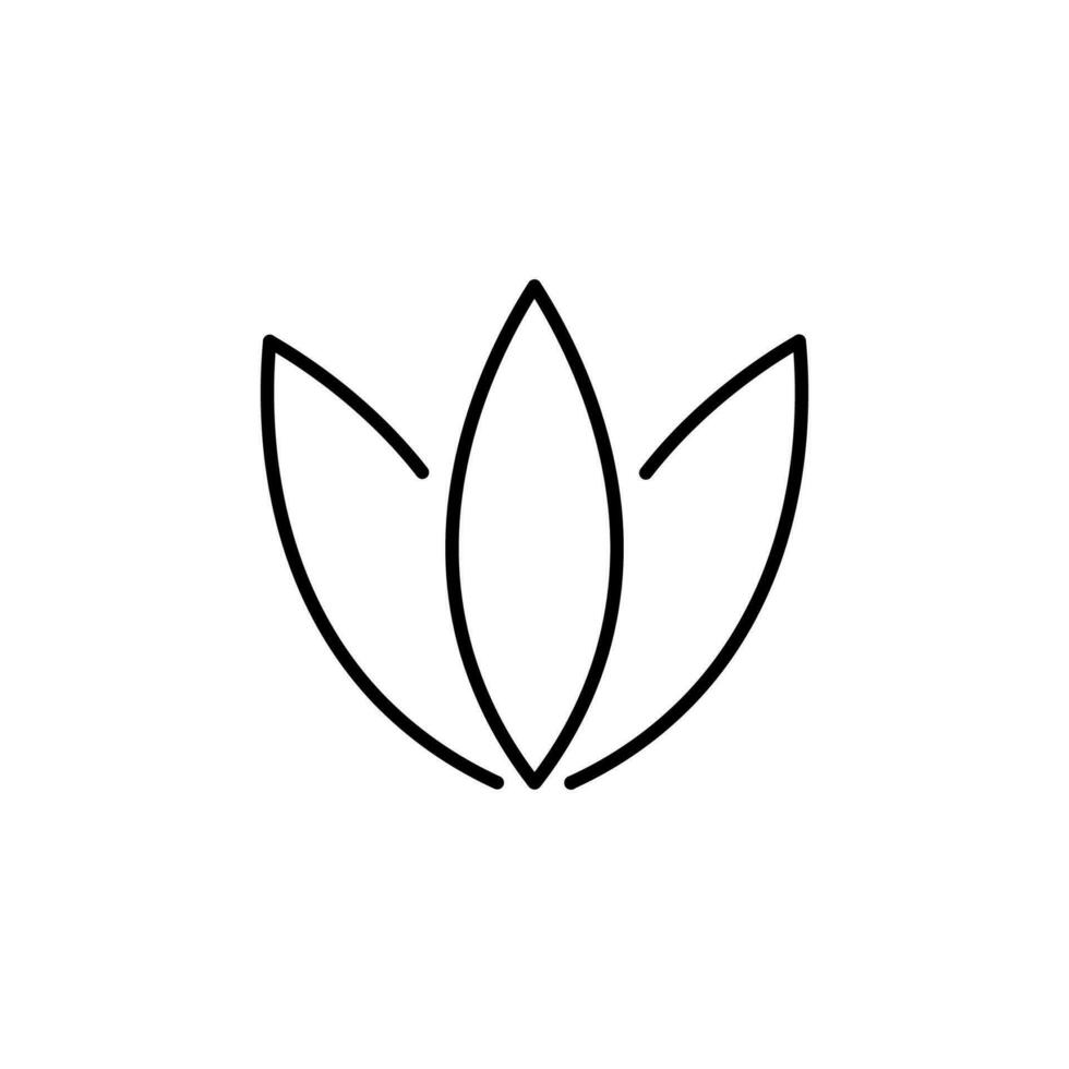 Plant Vector Line Icon. Suitable for books, stores, shops. Editable stroke in minimalistic outline style. Symbol for design