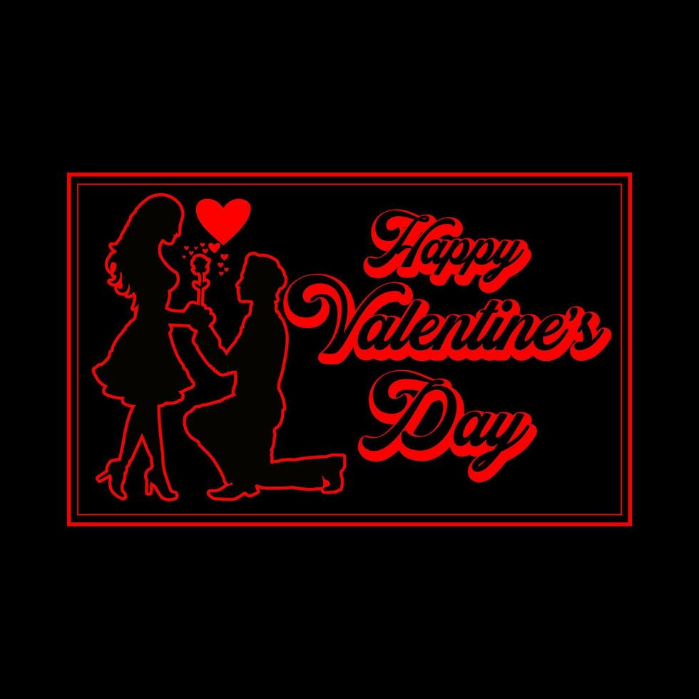 Valentine's day t-shirt design, valentine's day background, valentines day lettering concept vector