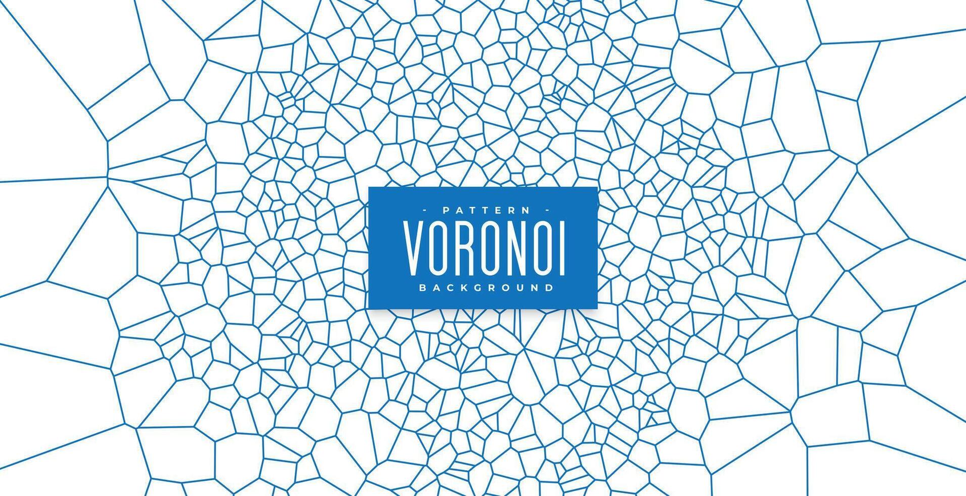 voronoi art abstract pattern background vector