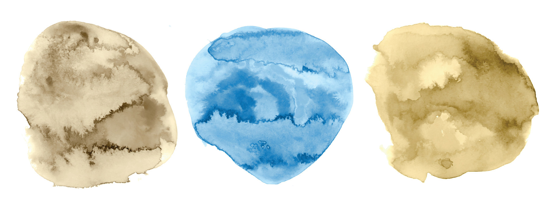 hand painted circular watercolor texture background 36517006 Vector Art