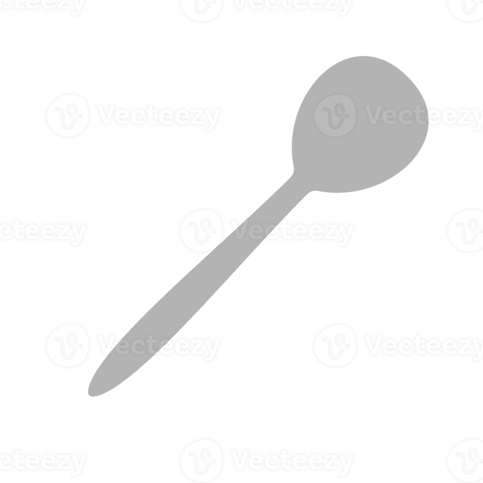 A silver metal ladle kitchen utensils for cooking png