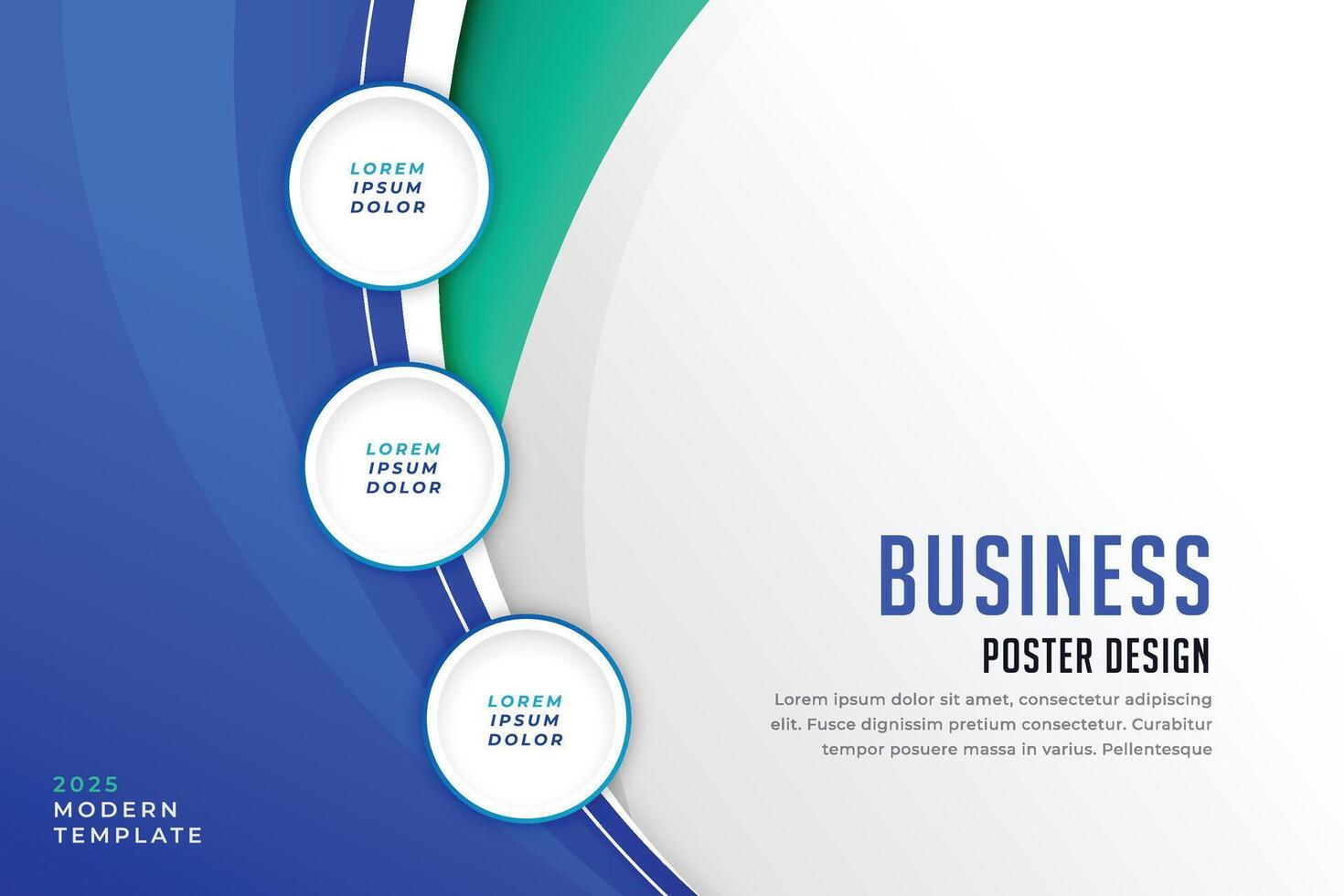 medical style business presentation template design vector