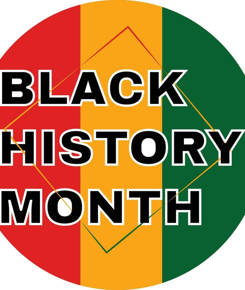 Black history month vector