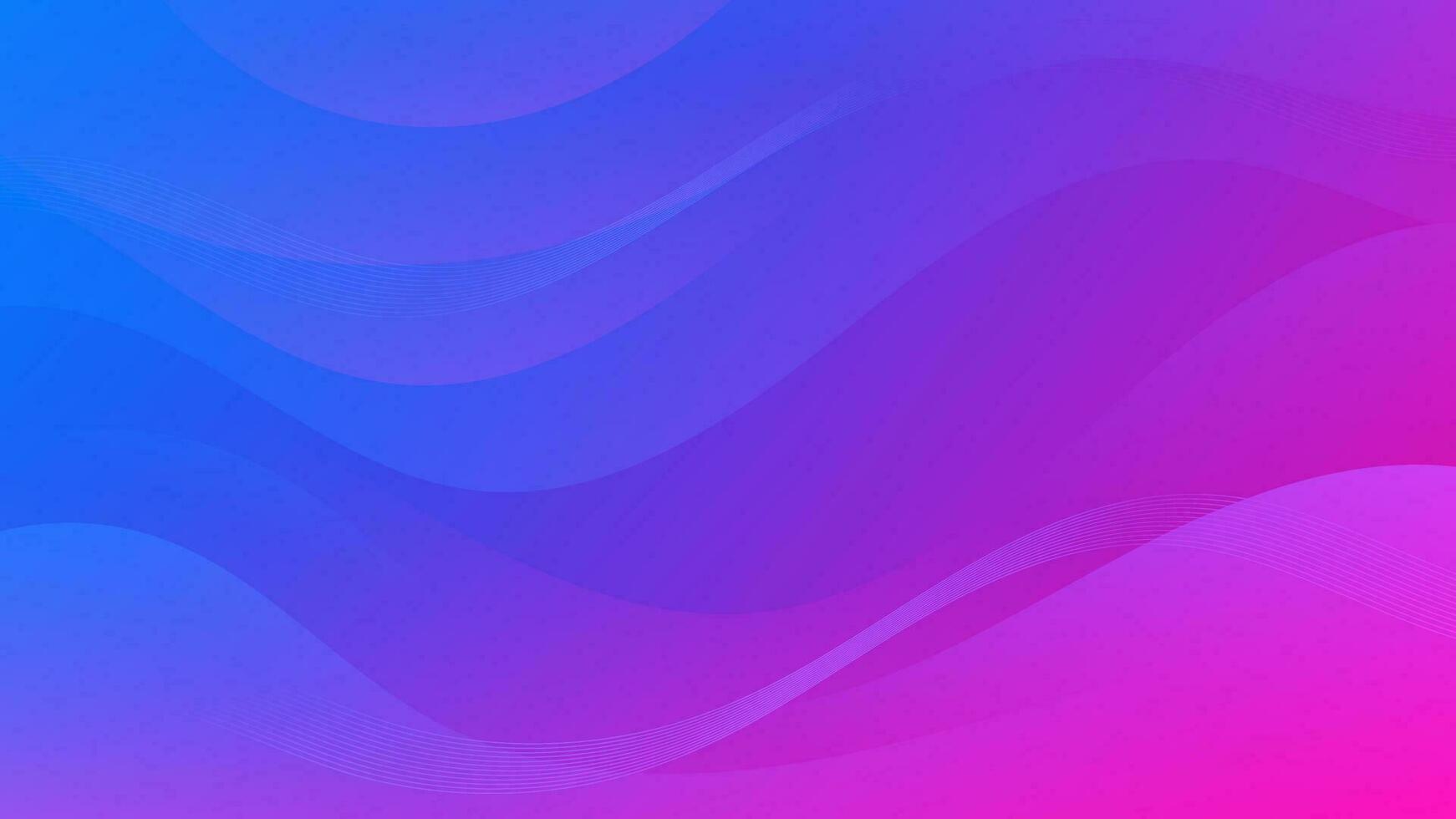 Abstract Purple Blue Background with Wavy Shapes. flowing and curvy shapes. This asset is suitable for website backgrounds, flyers, posters, and digital art projects. vector